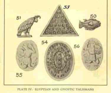 amulets and talismans-Ankh, Cartouche, Egyptian Menat