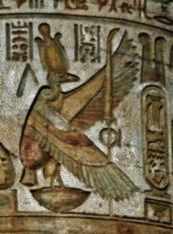 Kom Ombo, Nekhbet, photo by Hajor, CreativeCommons
