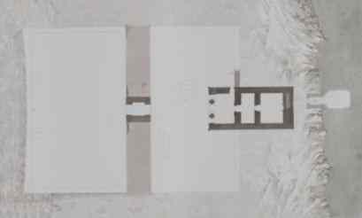 The temple at Dandour has three rooms.